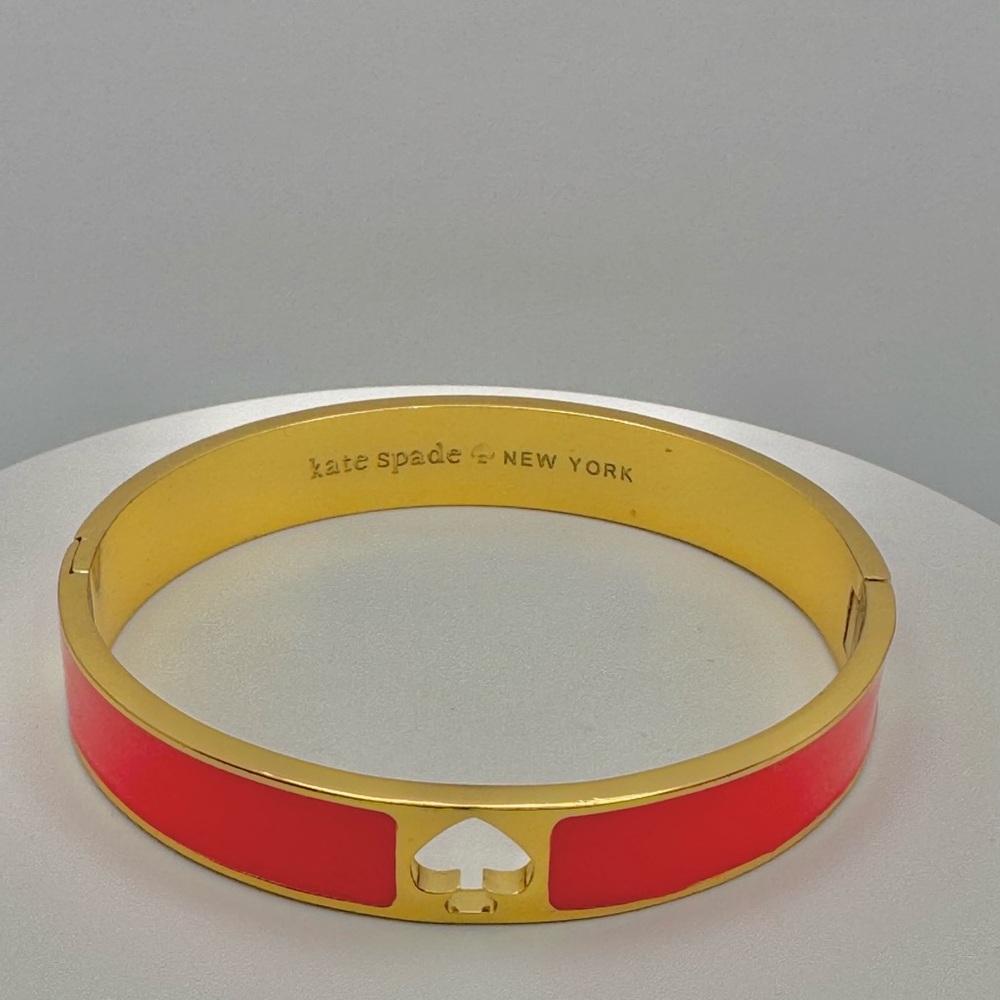 KATE SPADE Coral Hole Punch Bangle Bracelet - Picture 4 of 4